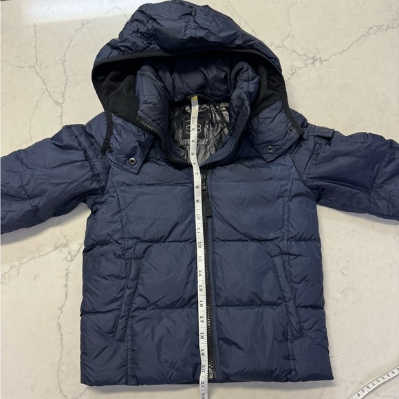 S13 New York Girls Down Winter Jacket with Detachable Hood  Size 8 - Picture 4 of 9